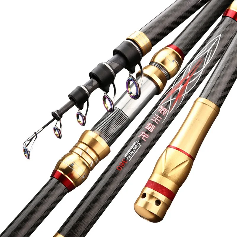 Teleskop-Spinnrute 2,1/2,4/2,7 – Fishing Rod Surf Bewertung und Preis