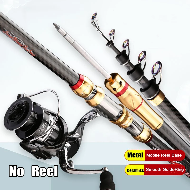 Teleskop-Spinnrute 2,1/2,4/2,7 – Fishing Rod Surf Bewertung und Preis