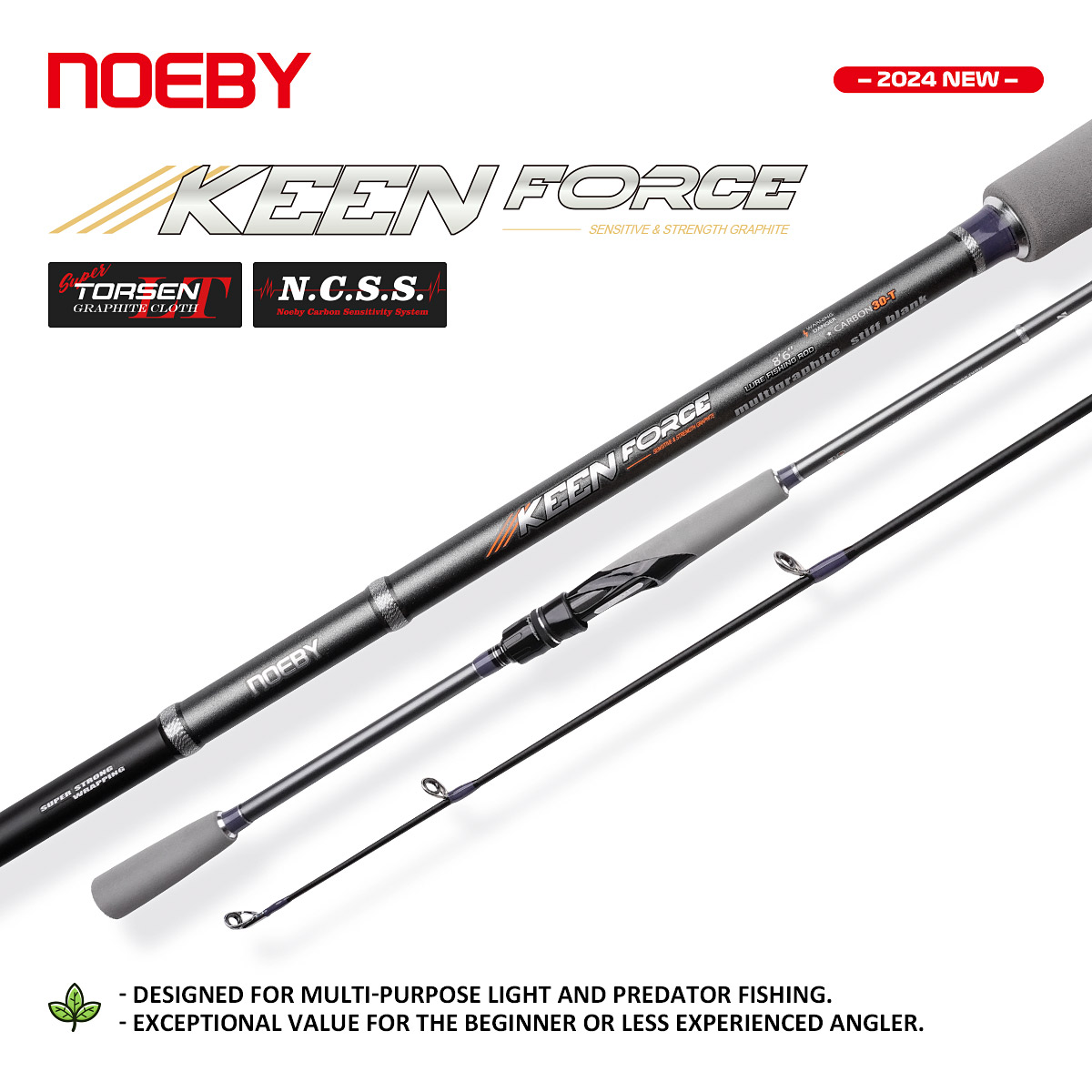 NOEBY Light Game Spinnrute 2,0 – Fishing Rod Surf Bewertung und Preis